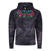 Cloud Black We Fight Together Vintage Hoodie - BundleAndBundleShop