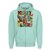 Seafoam chicken merry and bright Zipper Hoodie - AdoDesignShop
