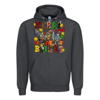 Smoke chicken merry and bright Zipper Hoodie - AdoDesignShop