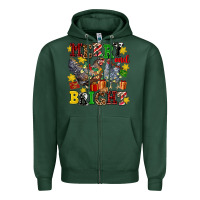 Sports Green chicken merry and bright Zipper Hoodie - AdoDesignShop