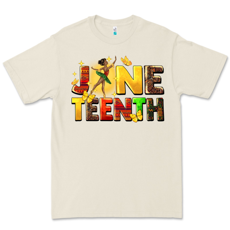 Juneteen Black Girl Premium Tee by CowGirlArtShop | Teevron