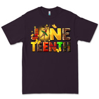 Plum juneteen black girl Premium Tee - CowGirlArtShop