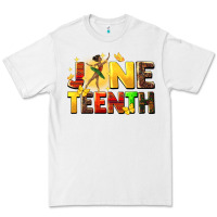 White juneteen black girl Premium Tee - CowGirlArtShop