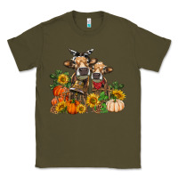 Army Green Fall heifer cows Classic Tee - RanaPortraitStore