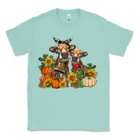 Seafoam Fall heifer cows Classic Tee - RanaPortraitStore