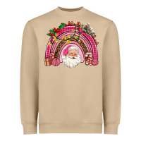 Mushroom pink christmas rainbow Heavyweight Sweatshirt - AdoDesignShop