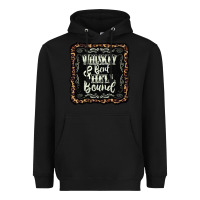 Black whiskey bent hell bound black Heavyweight Hoodie - AdoDesignShop