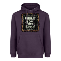 Plum whiskey bent hell bound black Heavyweight Hoodie - AdoDesignShop