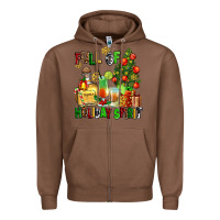 Chestnut full of holiday spirit Zipper Hoodie - AdoDesignShop