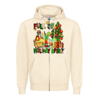 Sandshell full of holiday spirit Zipper Hoodie - AdoDesignShop