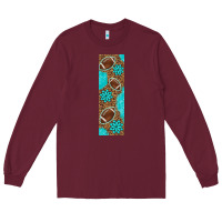 Burgundy american football with leopard pen wraps Long Sleeve Tee - BundleAndBundleShop