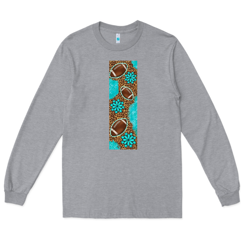 American Football With Leopard Pen Wraps Long Sleeve Tee by BundleAndBundleShop | Teevron