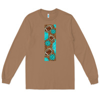 Toasted Coconut american football with leopard pen wraps Long Sleeve Tee - BundleAndBundleShop