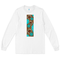 White american football with leopard pen wraps Long Sleeve Tee - BundleAndBundleShop