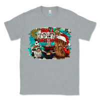 Heather Grey small town christmas Classic Tee - CowGirlArtShop