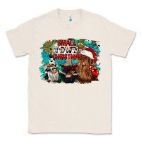 Natural small town christmas Classic Tee - CowGirlArtShop