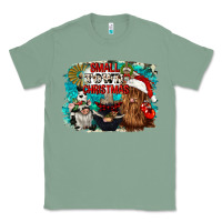 Sage small town christmas Classic Tee - CowGirlArtShop
