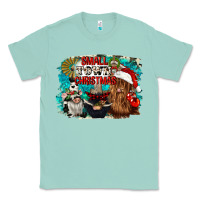 Seafoam small town christmas Classic Tee - CowGirlArtShop