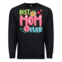 Black best mom ever Premium Sweatshirt - JahusDesignShop