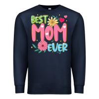 Navy best mom ever Premium Sweatshirt - JahusDesignShop