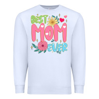White best mom ever Premium Sweatshirt - JahusDesignShop