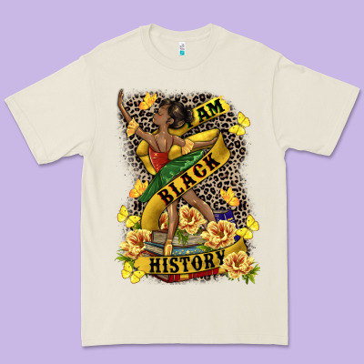 I Am Black History Premium Tee Designed By Cowgirlartshop