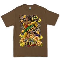 Cacao i am black history Premium Tee - CowGirlArtShop