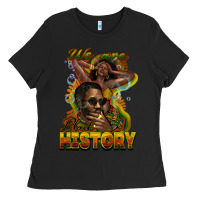 Black We are Black History Ladies Tee - HowdyJamesFarm