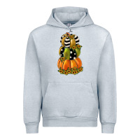 Heather Grey pumpkin polka dot, sunflower Urban Hoodie - JahusDesignShop