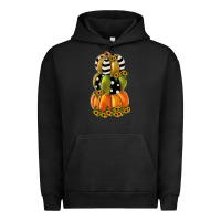 Pigment Black pumpkin polka dot, sunflower Urban Hoodie - JahusDesignShop