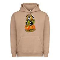 Pigment Burro pumpkin polka dot, sunflower Urban Hoodie - JahusDesignShop
