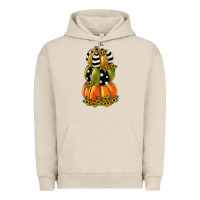 Pigment French Oak pumpkin polka dot, sunflower Urban Hoodie - JahusDesignShop