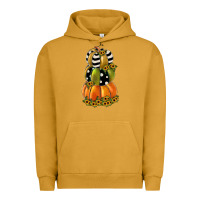 Pigment Peanut Butter pumpkin polka dot, sunflower Urban Hoodie - JahusDesignShop