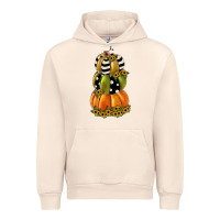 Sandshell pumpkin polka dot, sunflower Urban Hoodie - JahusDesignShop