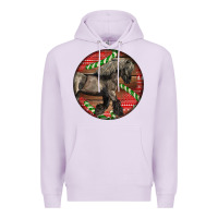 Lilac Belgian Horse Christmas Premium Hoodie - LillyAllenDesigns