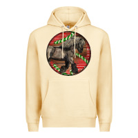 Pina Colada Belgian Horse Christmas Premium Hoodie - LillyAllenDesigns