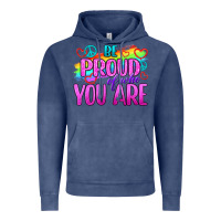 Vintage Denim Be Proud Of Who You Are Vintage Hoodie - BundleAndBundleShop