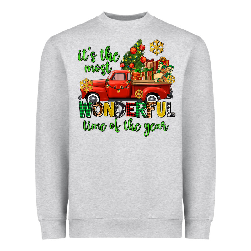 Its The Most Wonderful Time Of The Year Heavyweight Sweatshirt by AdoDesignShop | Teevron