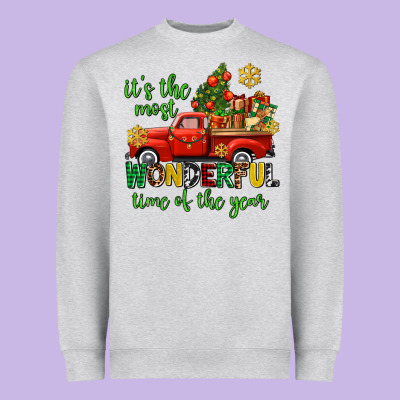 Its The Most Wonderful Time Of The Year Heavyweight Sweatshirt Designed By Adodesignshop