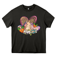 Easter Heart Easter Day Heavy Core Tee | Teevron