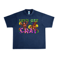 Navy Let's get cray Urban Heavy Tee - FaDigitalArtStudio