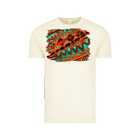 Vintage Arctic western aztec background pattern Vintage Tee - OliviaCreatesArt