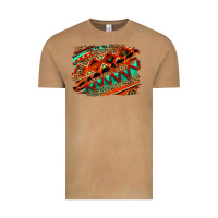 Vintage Camel western aztec background pattern Vintage Tee - OliviaCreatesArt