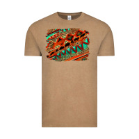 Vintage Coffee western aztec background pattern Vintage Tee - OliviaCreatesArt
