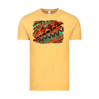 Vintage Mustard western aztec background pattern Vintage Tee - OliviaCreatesArt