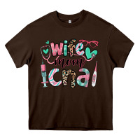 Chocolate Brown wife mom cna certified nursing assistant Heavy Core Tee - RanaPortraitStore