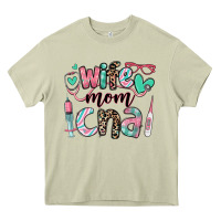 Mossy wife mom cna certified nursing assistant Heavy Core Tee - RanaPortraitStore