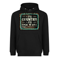 Black a little country a little rock n roll Heavyweight Hoodie - AdoDesignShop