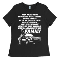 Black fast and furious Ladies Tee - artisFamous