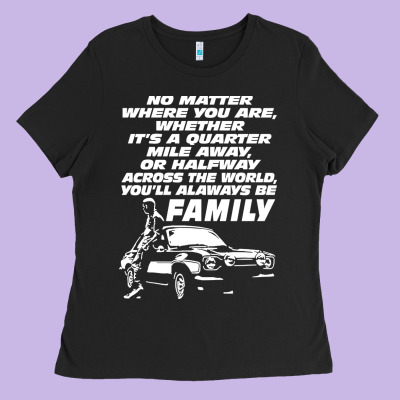 Fast And Furious Ladies Tee Designed By Artisfamous